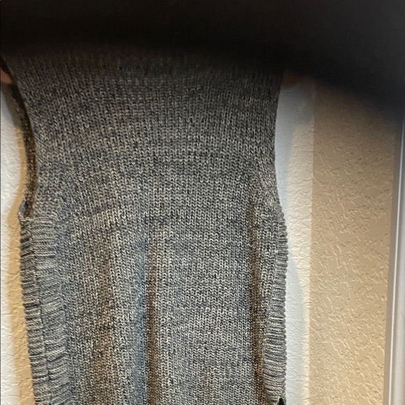 Forever 21 Black and White Knit Cowl Sweater - Picture 3 of 12